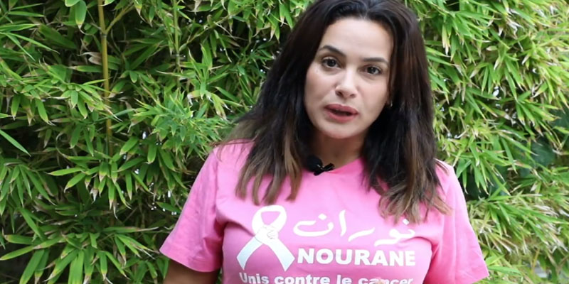 بالفيديو: هند صبري سفيرة جمعية نوران للتوعية ضد سرطان الثدي تشارك في ماراطون تحسيسي
